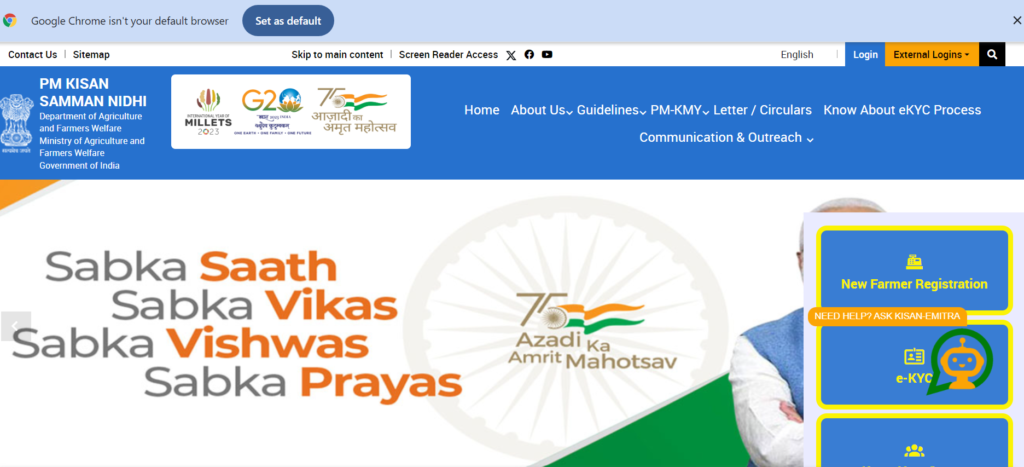 PM Kisan Samman Nidhi Yojana online apply 2024